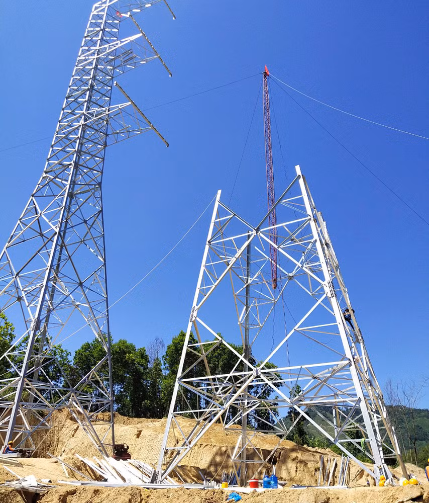 Thi công đường dây 500kV mạch 3