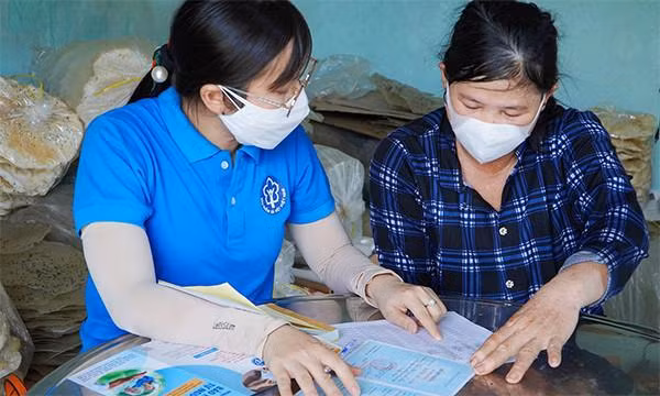 Các cấp, ngành tỉnh Quảng Ninh nỗ lực nâng cao nhận thức cho nông dân về chính sách bảo hiểm xã hội tự nguyện (Ảnh: CTV)