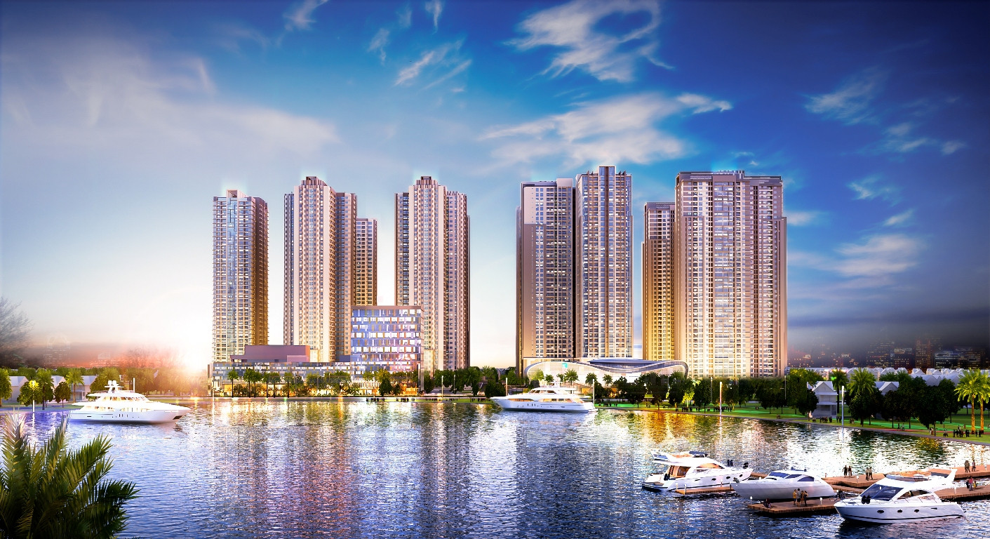 Phối cảnh Goldmark City - ảnh nguồn TNR Holdings Việt Nam Phối cảnh Goldmark City - ảnh nguồn TNR Holdings Việt Nam