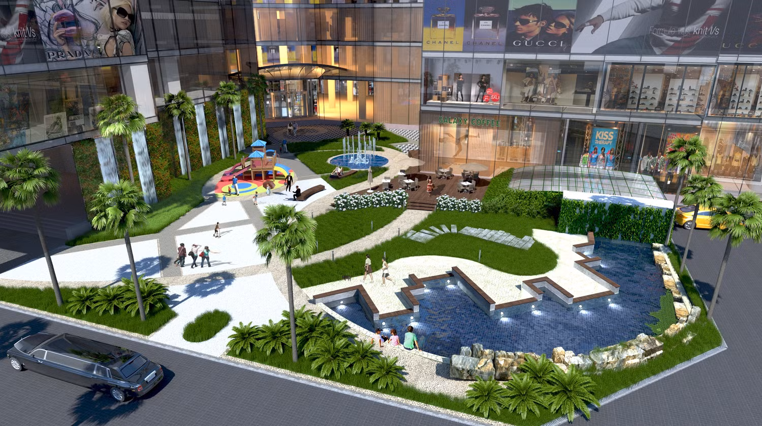 FLC Twin Towers sở hữu một không gian đáng sống