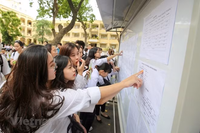 Từ điểm thi Ngoại ngữ trong kì thi quốc gia năm nay nghĩ về đề án Ngoại ngữ 2020 (Ảnh minh họa: Minh Sơn/Vietnam+). Từ điểm thi Ngoại ngữ trong kì thi quốc gia năm nay nghĩ về đề án Ngoại ngữ 2020 (Ảnh minh họa: Minh Sơn/Vietnam+).