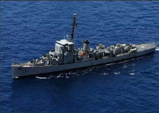 Tàu hộ vệ BRP Rajah Humabon PF-11 duy nhất của Hải quân Philippines lượng giãn nước 1.750 tấn.