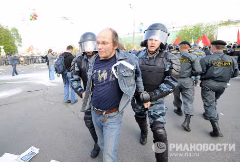 Biểu tình tại Moscow ngày 6/5