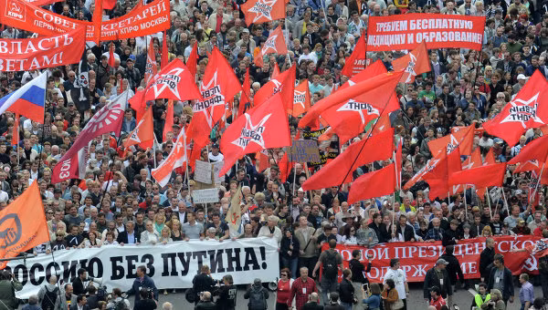 Biểu tình tại Moscow ngày 6/5