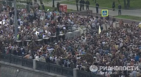 Biểu tình tại Moscow ngày 6/5