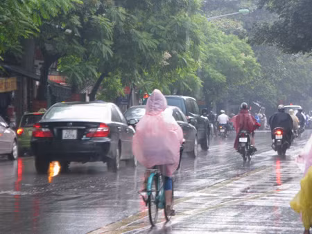 Khu vực Bắc và Bắc Trung Bộ lại tiếp tục có mưa to tăng dần từ ngày 30/5. Ảnh: Internet.