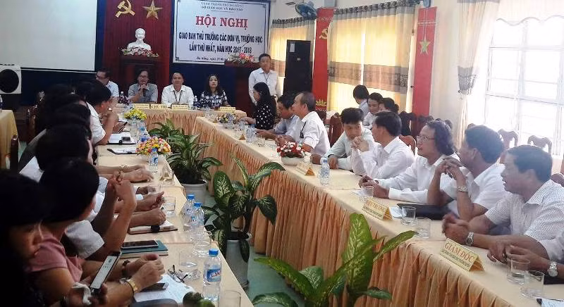 Lãnh đạo phòng giáo dục kêu khó do thay đổi phân cấp quản lý ảnh 3