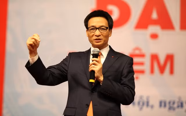 Phó Thủ tướng Vũ Đức Đam (ảnh đăng trên Báo điện tử VTC.VN). Phó Thủ tướng Vũ Đức Đam (ảnh đăng trên Báo điện tử VTC.VN).