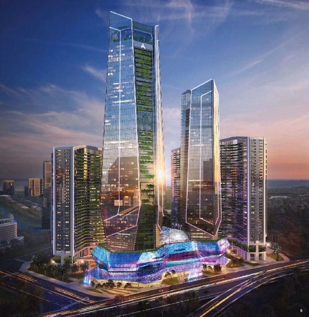 Tổ hợp tháp Tài chính – Khách sạn – Trung tâm thương mại Sunshine Empire. Tổ hợp tháp Tài chính – Khách sạn – Trung tâm thương mại Sunshine Empire.