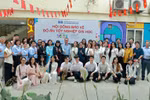 Sinh viên say mê sáng tạo, thích thú khi học ngành Thiết kế đồ họa tại ĐH Mở Hà Nội