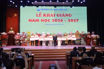 Năm học mới, Trường Đại học Thủy lợi chào đón hơn 6.000 tân sinh viên