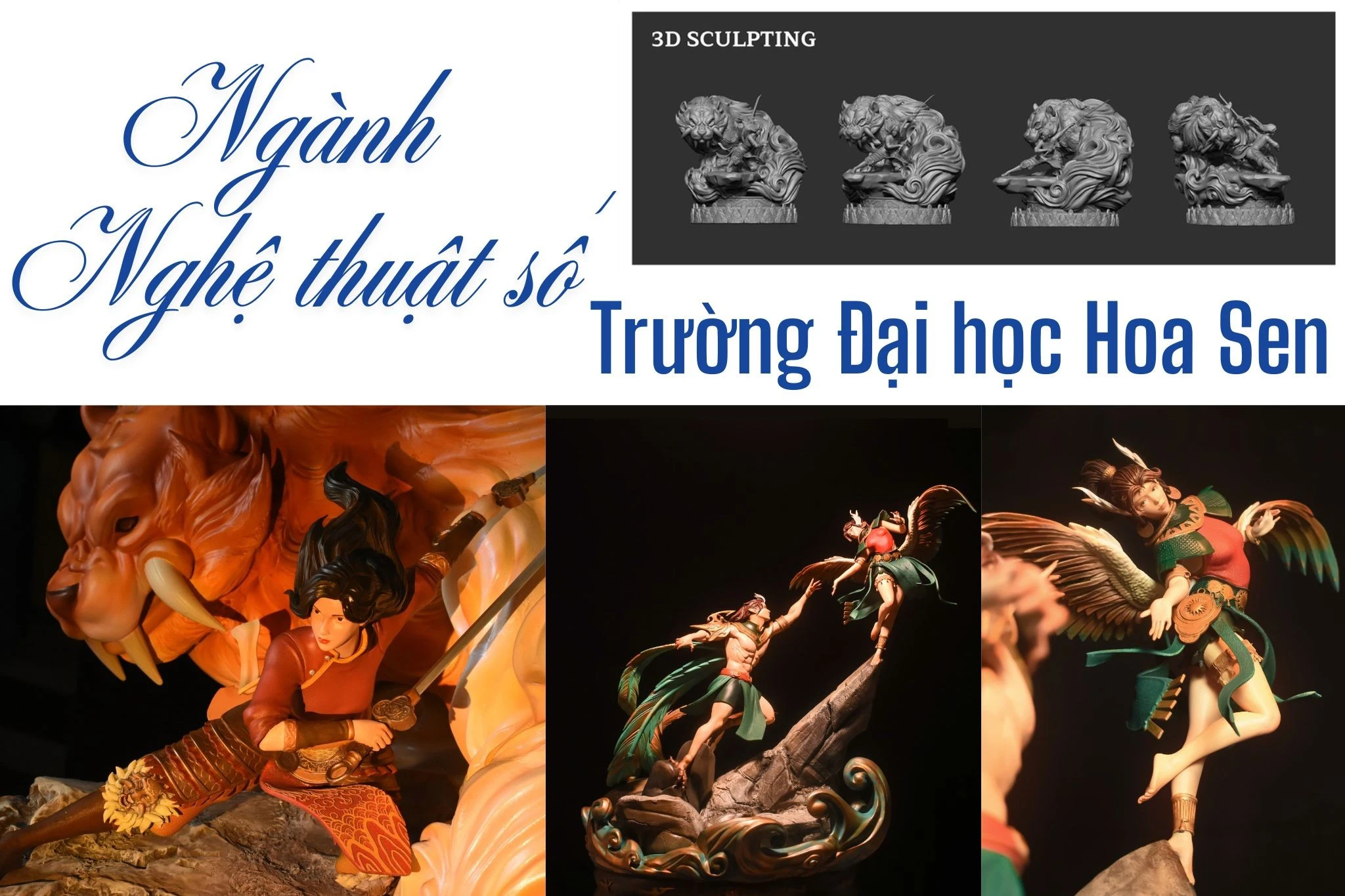 Trường ĐH Hoa Sen: Ngành Nghệ thuật số luôn cập nhật công nghệ mới trong đào tạo