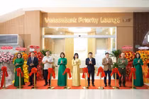 Vietcombank khai trương phòng chờ Vietcombank Priority Lounge tại Cam Ranh