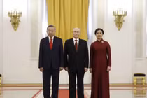 Tổng thống Nga Vladimir Putin chủ trì Lễ đón Tổng Bí thư, Chủ tịch nước Tô Lâm và Phu nhân