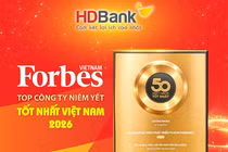 HDBank tiếp tục vào top 50 Forbes Việt Nam trong bước chuyển lớn của thị trường vốn