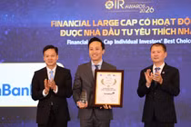 VietinBank được vinh danh Doanh nghiệp niêm yết có hoạt động IR được Nhà đầu tư yêu thích nhất
