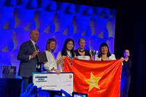 Sinh viên Trường ĐH Hàng hải Việt Nam giành HCV Chung kết Thế giới MOS World Championship 2026