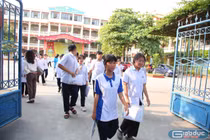 Học sinh Hải Phòng trong kỳ thi tuyển sinh vào lớp 10 trung học phổ thông năm học 2026-2027. Ảnh: Lã Tiến