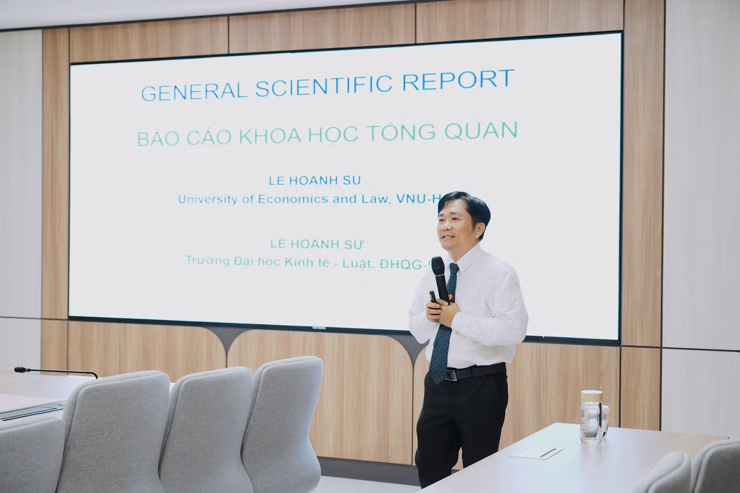 Tiến sĩ Lê Hoành Sử, Trưởng khoa Khoa Hệ thống thông tin, Trường Đại học Kinh tế - Luật, Đại học Quốc gia Thành phố Hồ Chí Minh. Ảnh: Website nhà trường.
