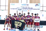 Đội bóng rổ Trường ĐH Kinh tế, ĐHQGHN giành ngôi vô địch nội dung U23 nam GMB League 2025