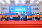 Vòng chung kết Hội thi Tin học trẻ thành phố Hà Nội năm 2025 được tổ chức tại Trường Tiểu học I-sắc Niu-tơn.