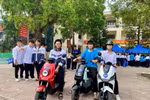 Học sinh Bắc Ninh thích thú “thử tận tay” dàn xe điện VinFast tại “Phủ xanh trường học 2026”