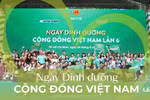 Herbalife Việt Nam đồng tổ chức Ngày Dinh dưỡng cộng đồng Việt Nam lần thứ 6 với sự tham gia của hơn 3.000 người dân, chuyên gia y tế, huấn luyện viên dinh dưỡng cùng 20 đội chơi đến từ nhiều đơn vị.