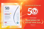 HDBank: Tăng trưởng ấn tượng song hành cùng trách nhiệm cộng đồng