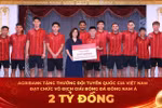 Agribank trao thưởng 2 tỷ đồng chúc mừng Đội tuyển Việt Nam vô địch ASEAN Cup 2026