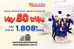 Vững bước giảng đường cùng gói vay học phí từ HD SAISON