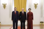 Tổng thống Nga Vladimir Putin chủ trì Lễ đón Tổng Bí thư, Chủ tịch nước Tô Lâm và Phu nhân