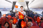 Sắc đỏ sao vàng rực rỡ từ sân bay đến những chuyến bay Vietjet dịp Quốc khánh 2/9