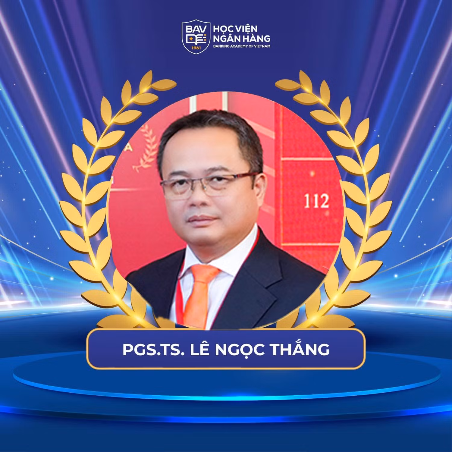 Phó giáo sư, Tiến sĩ Lê Ngọc Thắng - Trưởng phòng Tổ chức cán bộ của Học viện Ngân. Ảnh: website nhà trường.