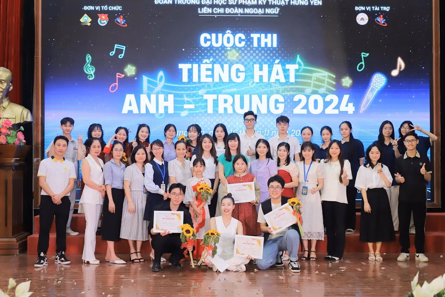 Ngoài hoạt động học tập, sinh viên được tham gia nhiều hoạt động ngoại khoá. Ảnh: NTCC