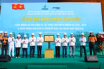Petrovietnam hoàn thành 33 chân đế điện gió ngoài khơi xuất khẩu