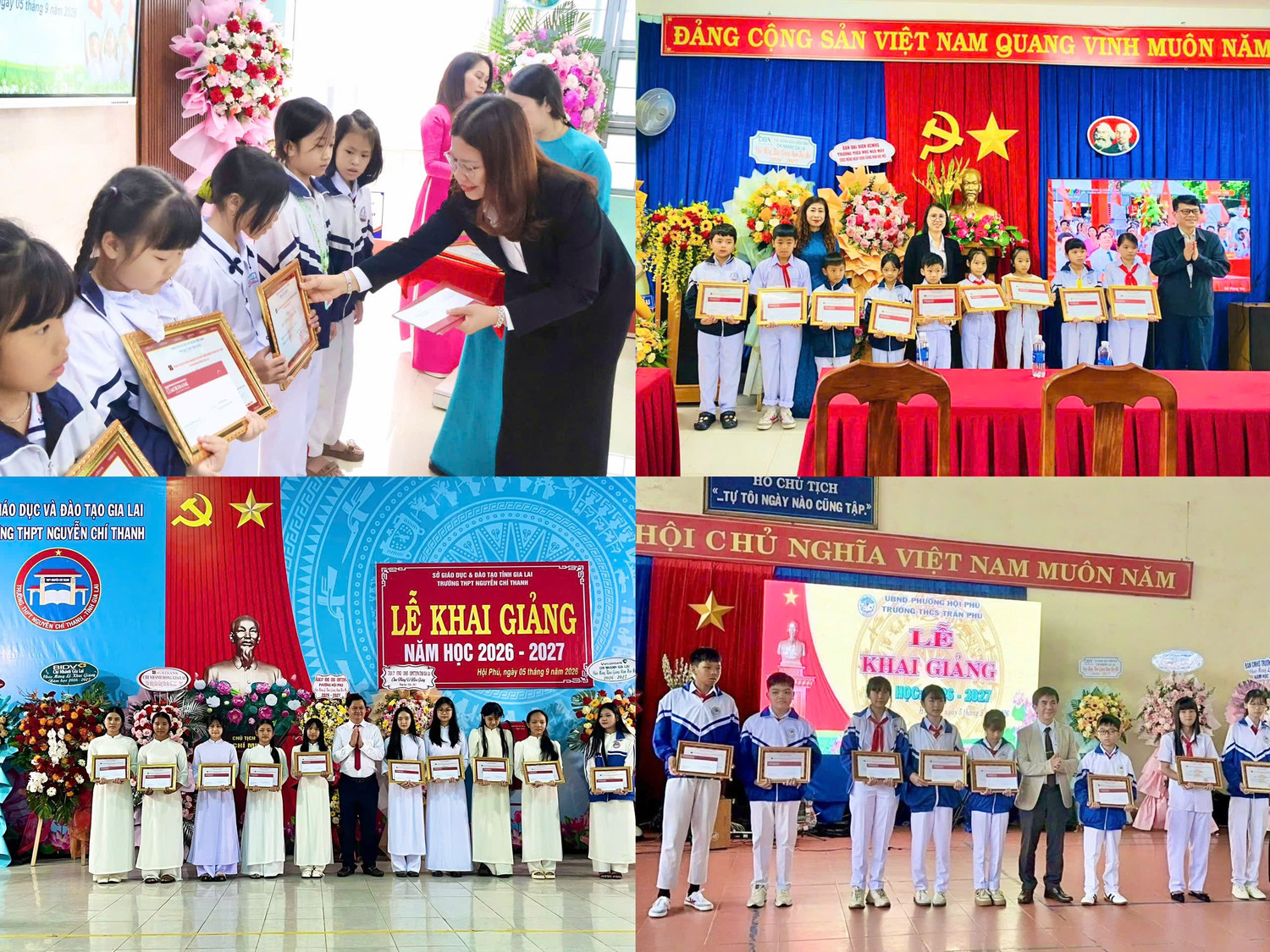Agribank Chi nhánh Đông Gia Lai đã dành hơn 800 triệu đồng tài trợ cho ngành giáo dục địa phương