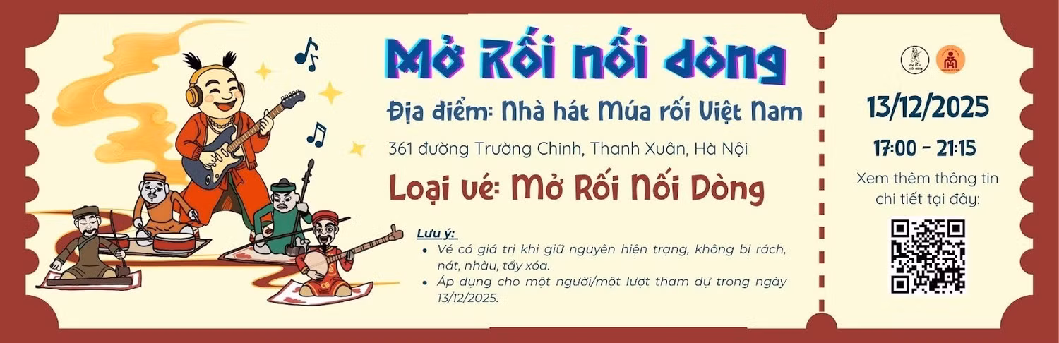 Trải nghiệm có 1-0-2 giúp bạn "xuống nước" học múa rối.