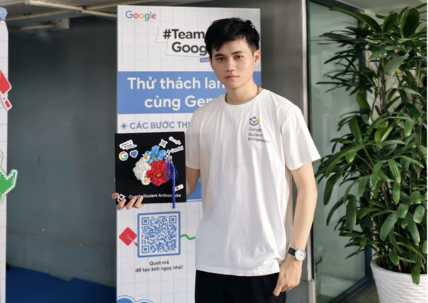 Hoàng Tú và danh hiệu Rising Star tại Google Student Ambassador.
