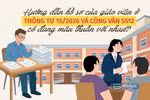 Hướng dẫn hồ sơ của giáo viên ở Thông tư 15/2026 và Công văn 5512 có đang mâu thuẫn với nhau?