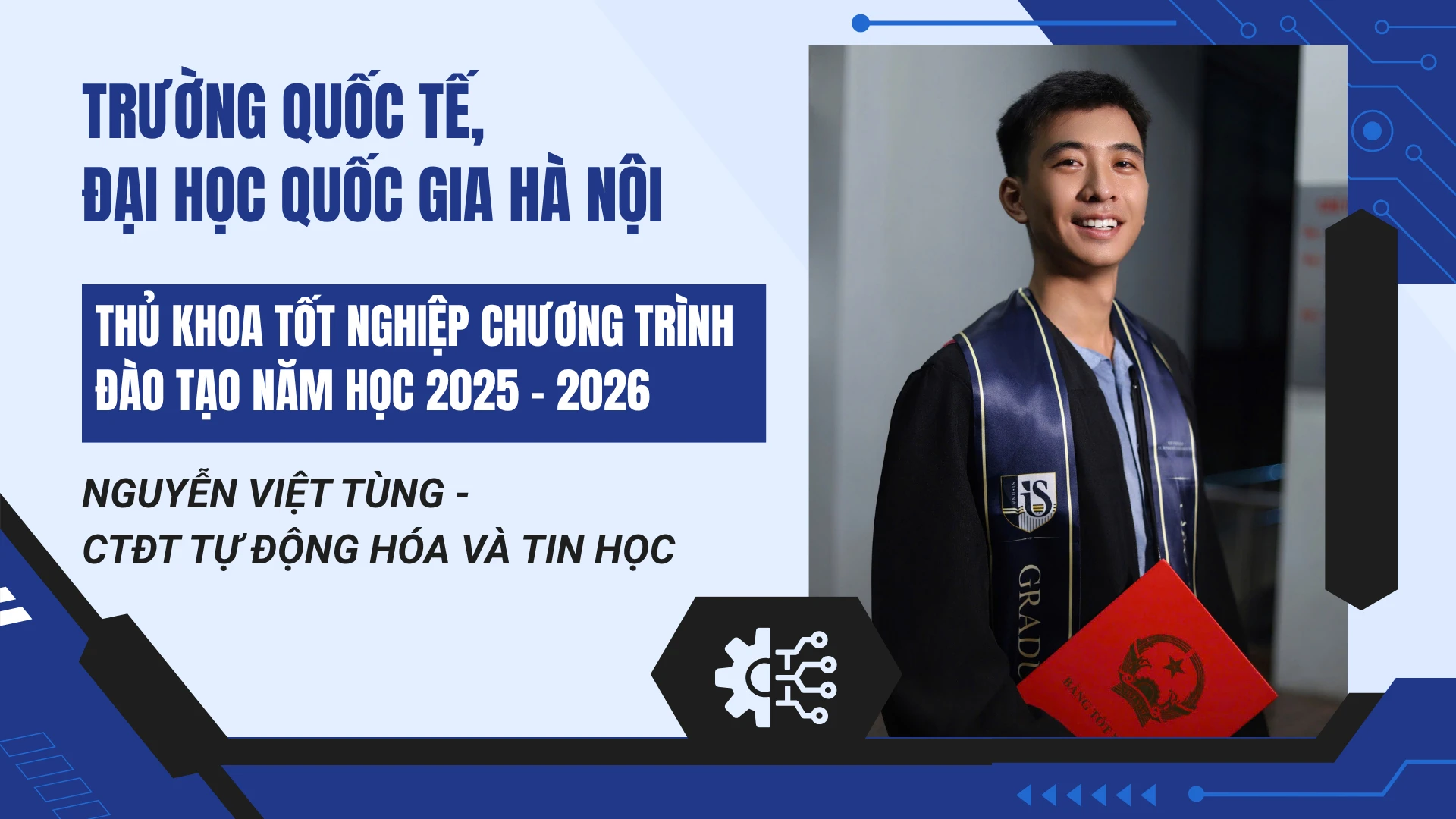 Từ những lần thử nghiệm không thành công đến thủ khoa chương trình đào tạo Tự động hóa và Tin học 