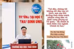 Trường Đại học Thái Bình đào tạo ngành Chính trị học gắn liền với hội nhập quốc tế