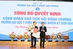 PGS.TS Phạm Văn Linh làm Chủ tịch Hội đồng Trường Đại học Y Dược Hải Phòng