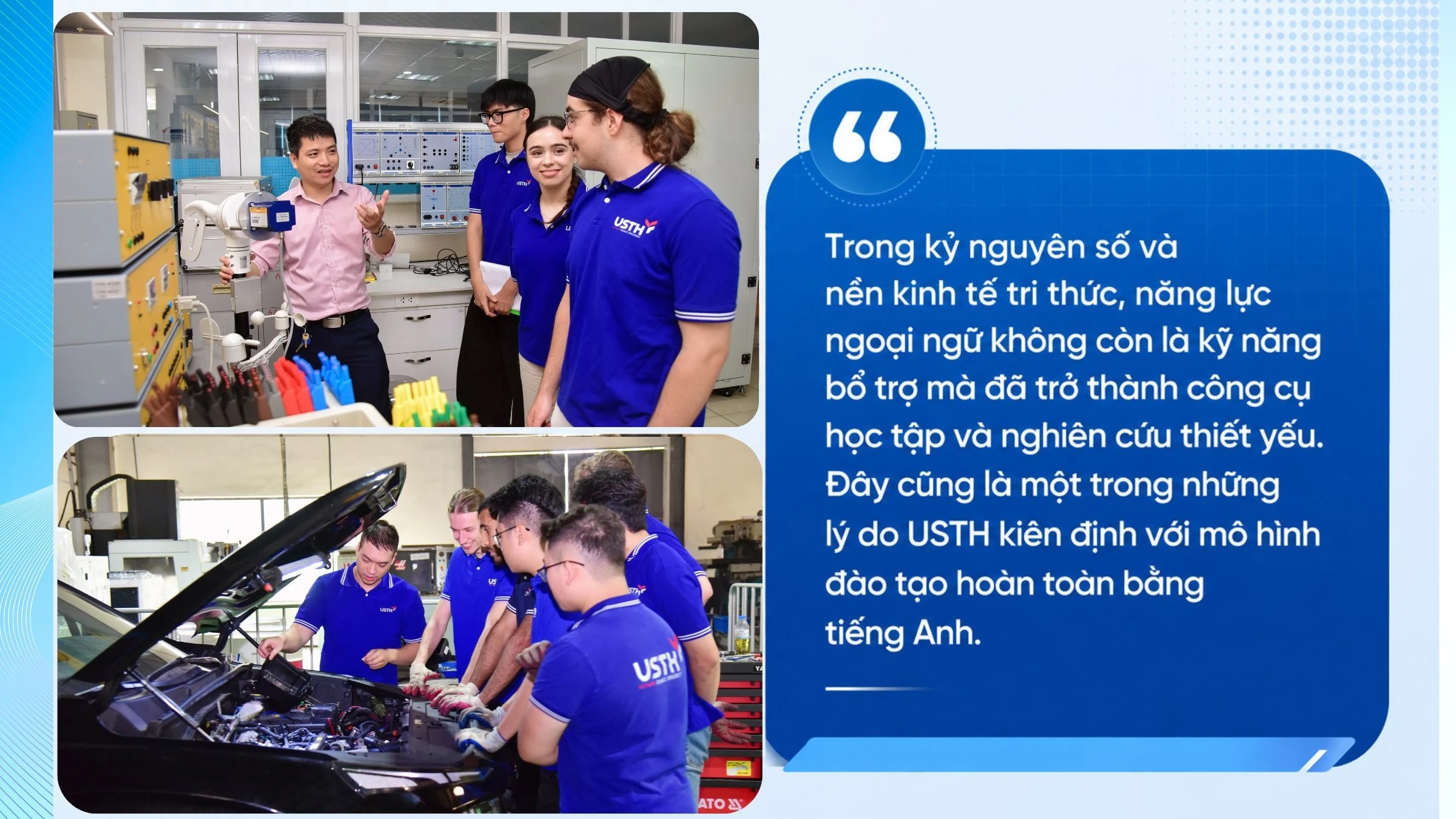 Đào tạo bằng tiếng Anh - "tấm hộ chiếu" bước vào thị trường lao động toàn cầu