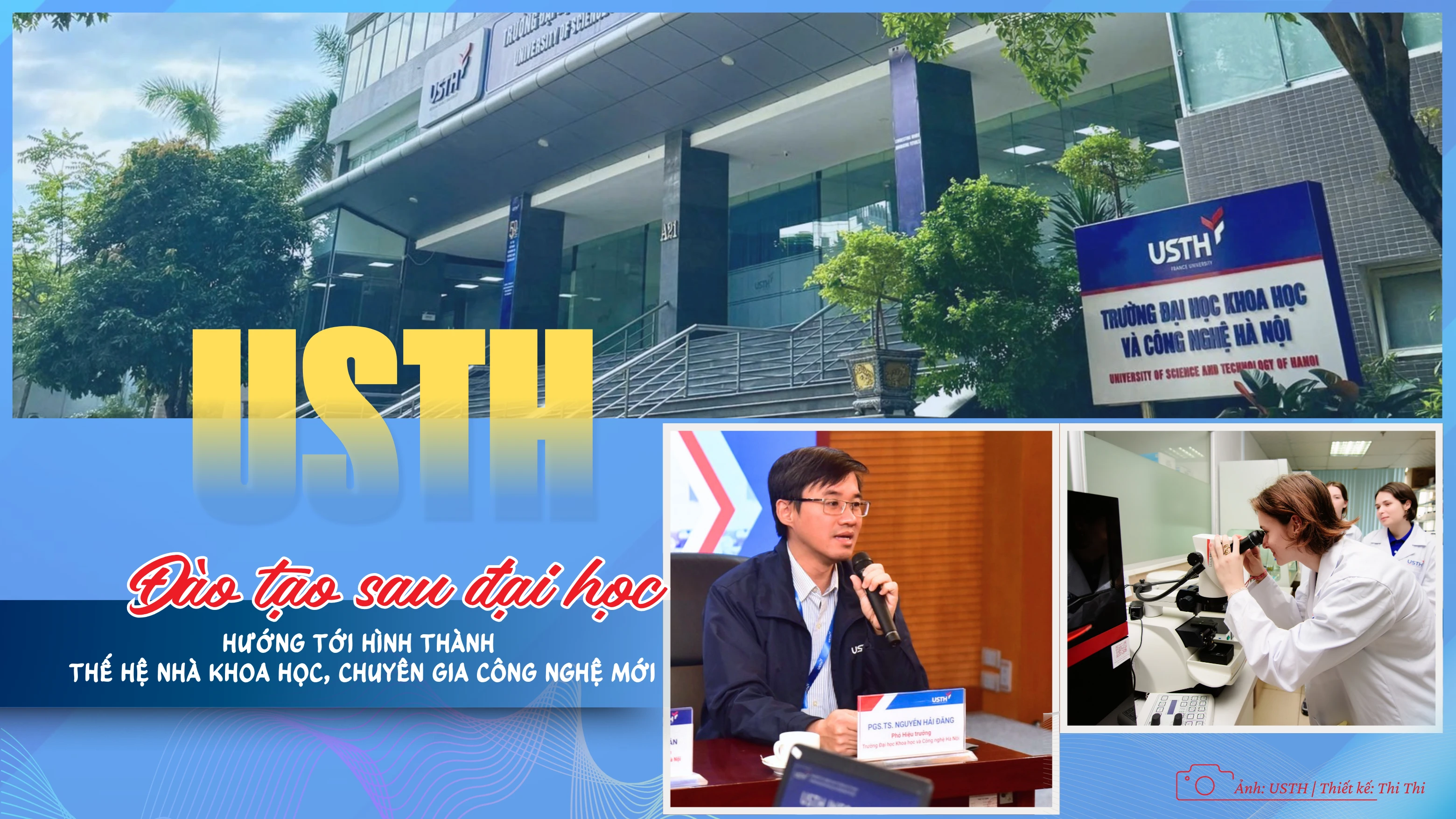 Đào tạo sau đại học, USTH hướng tới hình thành thế hệ nhà khoa học, chuyên gia công nghệ mới