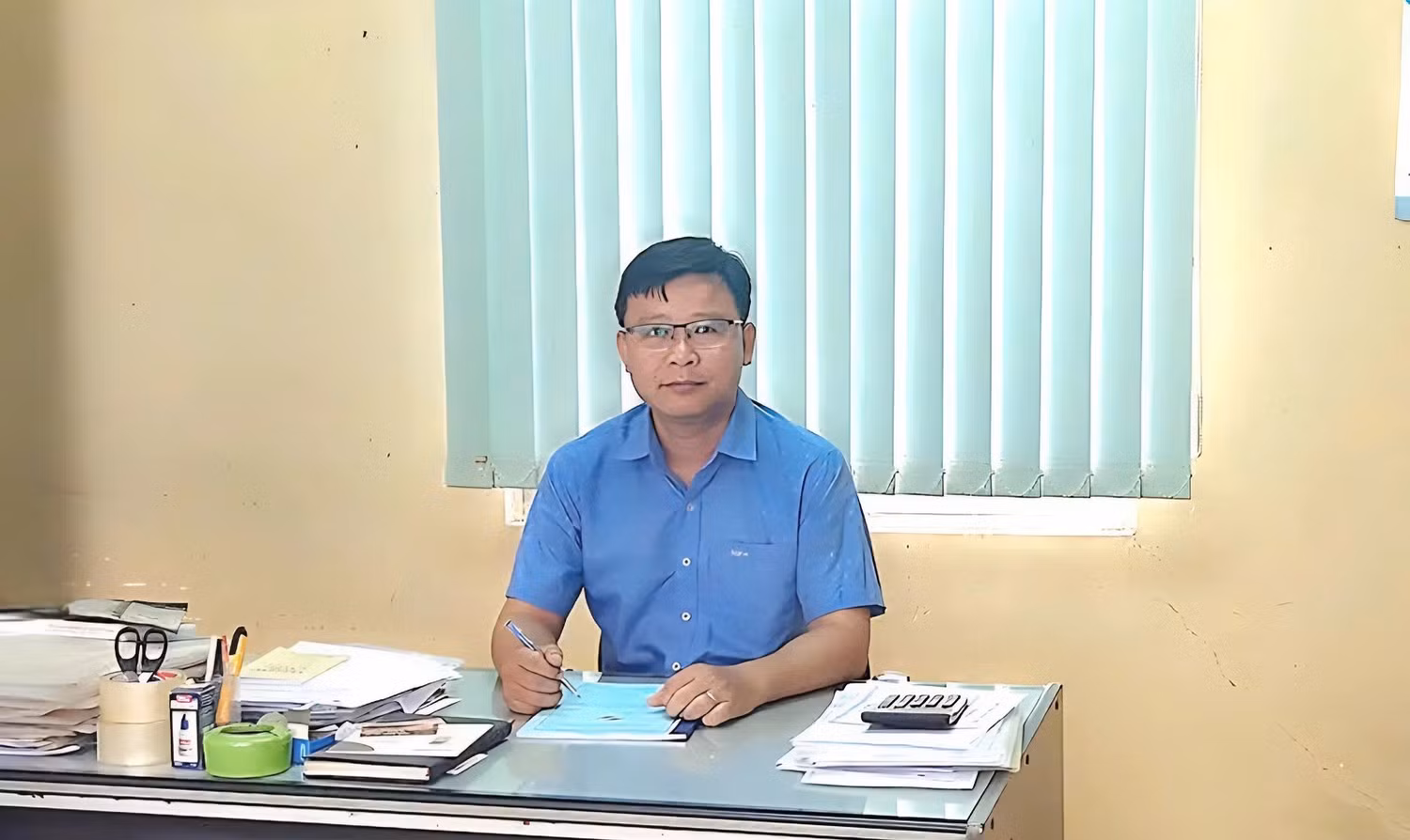 Ông Trương Ngọc Phương - Giám đốc Công ty Trách nhiệm hữu hạn Một thành viên Xây dựng Giáo dục và Môi trường Việt Nam. Ảnh NVCC