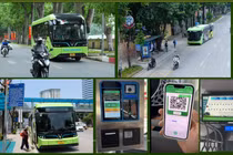 Ứng dụng chuyển đổi số trên xe buýt ở Hà Nội: "Nhẹ" việc cho nhân viên, thuận tiện cho hành khách