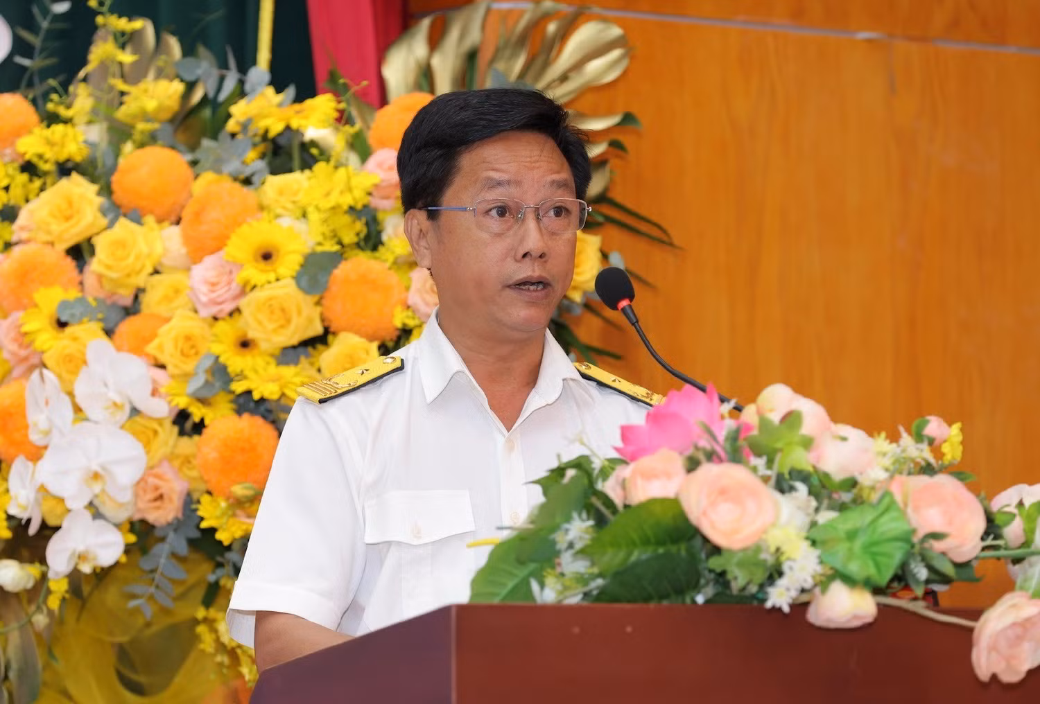 Ông Nguyễn Văn Thành - Phó trưởng Thuế Thành phố Hồ Chí Minh - phát biểu tại Lễ ký kết.