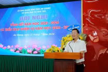 Ông Trần Quang Bảo - Giám đốc Sở Giáo dục và Đào tạo tỉnh An Giang. Ảnh: Sở cung cấp