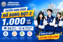 Trường ĐH Công nghệ Đông Á tuyển sinh bổ sung đợt 2 với 1.000 chỉ tiêu