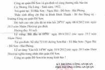 Doanh nghiệp ngỡ ngàng nhận văn bản báo tang mẹ trưởng CA quận